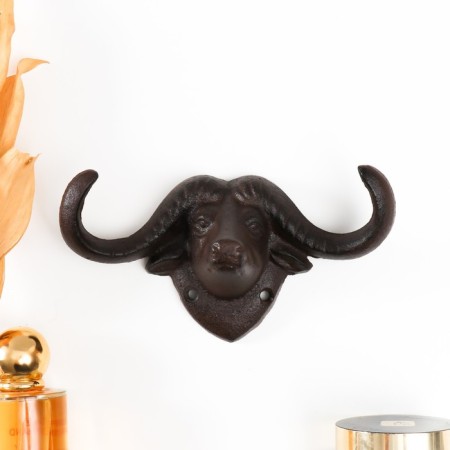 Hooks decorative cast iron "buffalo" 16.5x6.5x8 cm