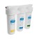 Water filtering system "Aquaphor" Trio Norm, PP5/B510-02/B510-07, 3-step, with a crane, 2 l/min