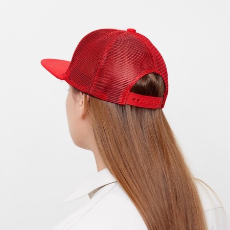 Basebolk male minku with a patch color red, size 56-58-2