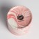 Kashpo ceramic with embossing, a pot of "heart", 8 x 7.5 cm