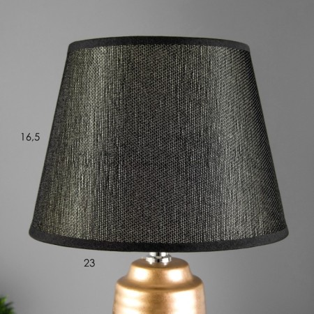 Virsavia table lamp E14 40W Black-gold 22x22x39 cm Risalux-4