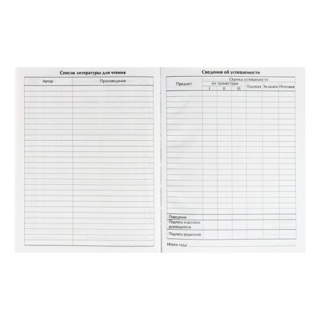 Diary for grades 5-11, "Cosmos", solid cover 7BC, glossy lamination, 48 sheets-7