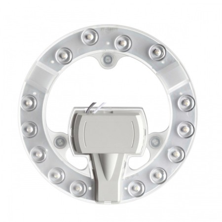 LED module with a driver and a linzed scatter on magnets, 12W, LED, 137x137 mm