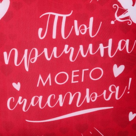 Antistress pillow "The reason for my happiness" 23x21 cm-3