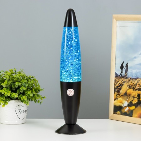 The lamp “Lava” E14 25W from the network 220V black 9x9x35 cm.-1