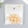 Decor for creativity Plastic "Pearl -pire with a loop" set 10 pcs d = 1.3 cm