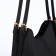 Bag Female Tout with zipper, black color