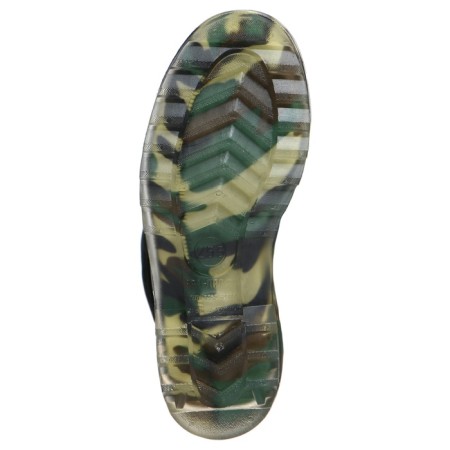 Men's boots S-10RUM, PVC, insulated, camouflage mix, size 40 (255)-7