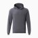 Male sweatshirt was laid down, dark gray color, size 52