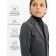 Jacket for a boy, height 146 cm, gray color