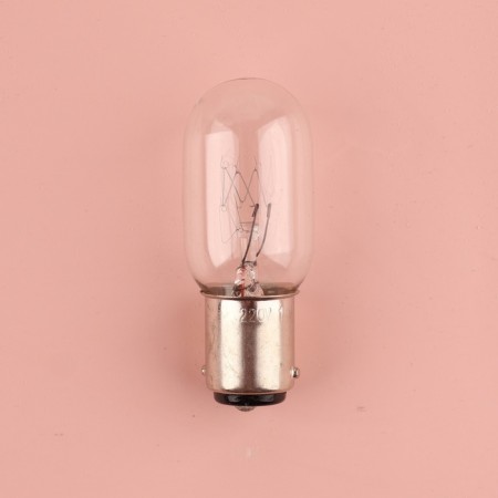Oval lamp for sewing machines, d = 22 mm