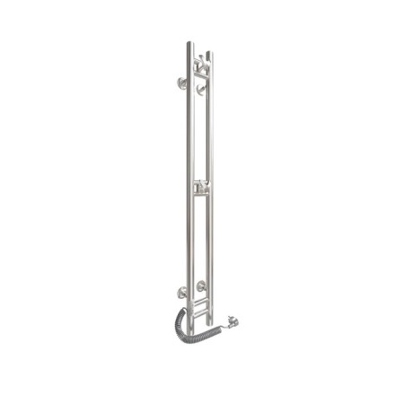 The heated towel rail "Sanprise" duet circle, 100x1200 mm, left, chrome-8