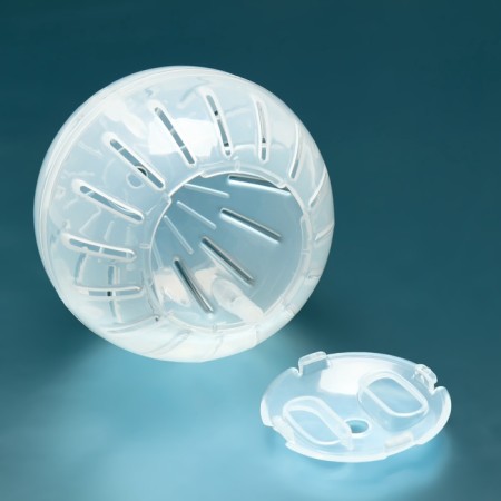 A ball for rodents 10 cm, transparent-1