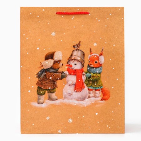 Gift Package "Beast at the Snowman", 26 x 32 x 12 cm-1