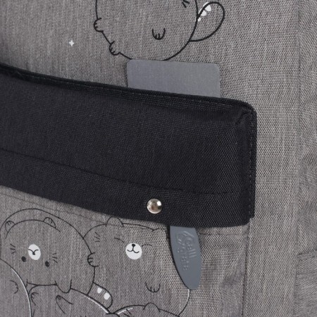 Youth backpack, 38 x 28 x 19 cm, ergonomic back, calligrata e "cats"-13