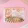 Liberty-automatic hairpin "Liberty" Vetochka, 8.8 cm, gold