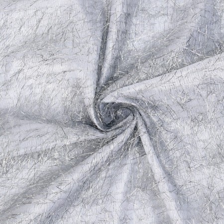 Flap with foil pile, white color, 100 × 140cm