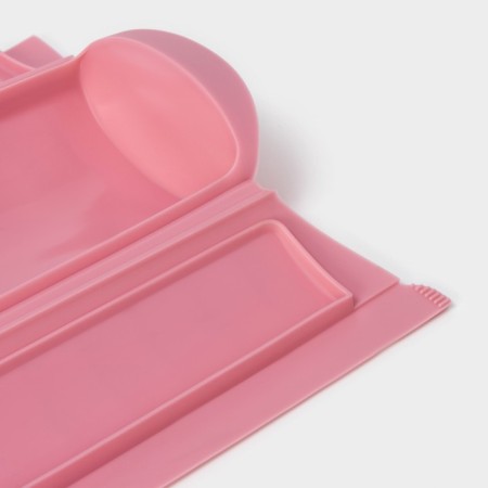 The baking envelope "Maxi", silicone, 26 × 14 × 7.5 cm, brown color-3
