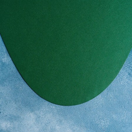 Serving napkin on the TEM table, 44 × 35.5 cm, green color-6