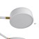 Causteen with PDU 2301/8WT LED 160W 3000-6000k white 93x93x8 cm Bayerlux