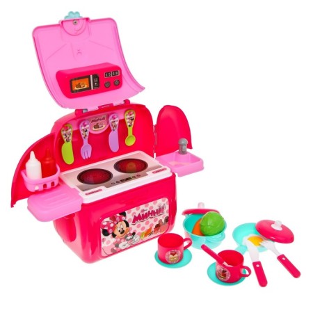 Game set of a cook in a backpack, Minnie Mouse-2