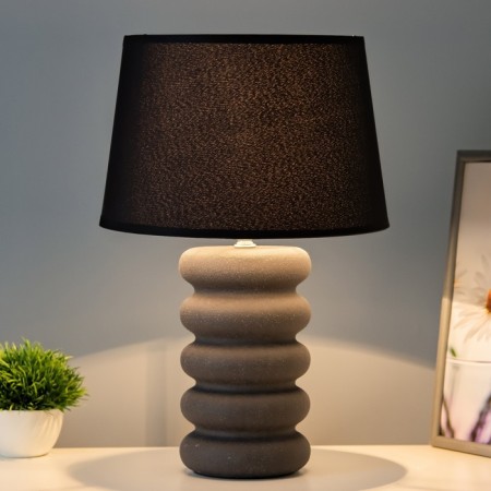 BATRISE table lamp E27 40W graphite 30x30x41.5cm Risalux-1