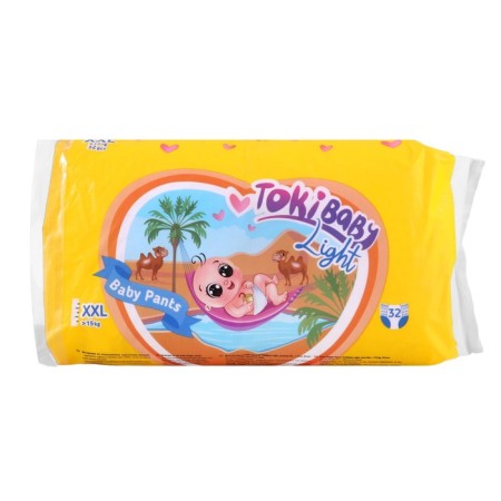 Distributors-Truski children's Tokibaby Light size XXL, 32 pcs.-1