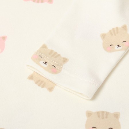 Body with a long sleeve, white color, height 68 (3-6 months)-2