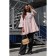 Female coat, size 46, pink color