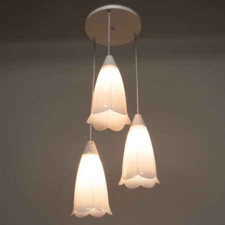Bayerlux suspension lamp Bayerlux "Simple" 3x15W E27 White-2