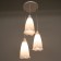 Bayerlux suspension lamp Bayerlux "Simple" 3x15W E27 White