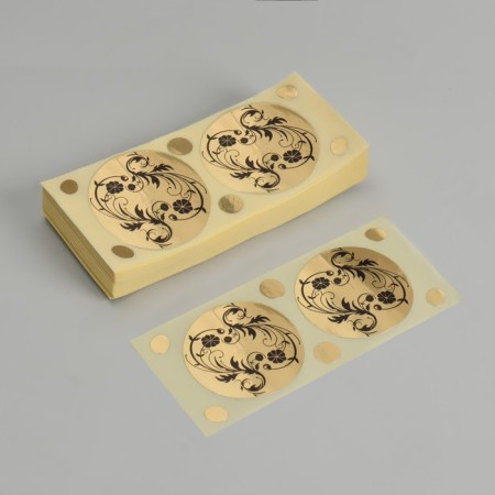Stykini, with moles, d = 47 mm, golden color