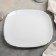 Dining plate luminarc lotusia, d = 25.5 cm, glass ceramic, white color