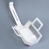 Box for roll, white, 18.5 x 6.5 x 6.5 cm. Confectionery packaging