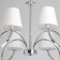Cauces "Vega", size 84x89x84 cm, 320W 8xe14 IP 20