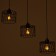 Lamp Bayerlux "Rumba" 3x E27 40W Black 18x50x12-112cm