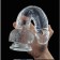 Falloimitator Oka-Khpoki, realist, on the suction cup, gel, 18 x 3.5 cm, transparent