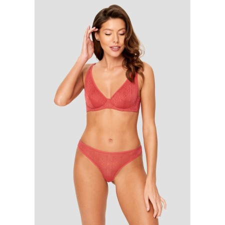 Women's bra, size 70b, Terracotta color-2