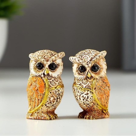 Souvenir Polystone "Filin Bezh with Orange Wings" MIX 5x2.8x3 cm