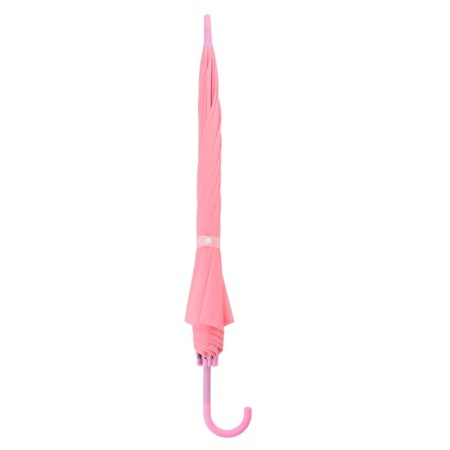Umbrella - semi -automatic cane "plain", 8 spokes, r = 47 cm, pink color-8