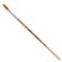 Nylon brush No. 9, flat, wooden pen