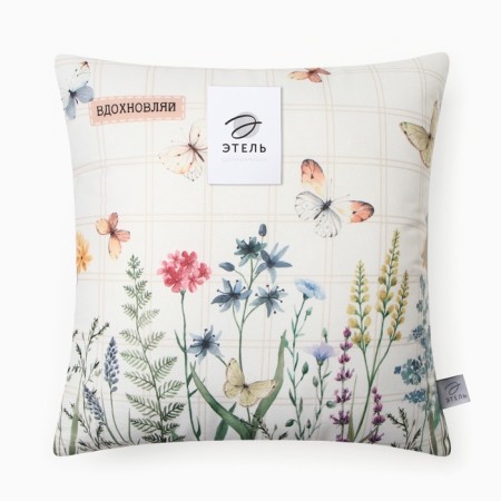 Ethel Pillow "Inspecting", 40*40 cm, 100% p/e, velor-3