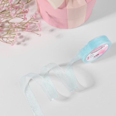 Kapron tape, 20 mm, 20 ± 1 m, color of light blue No. 148-1