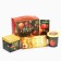 Gift set "Happy New Year": Black Tea 50 g, creamy sweets 110, Brownie cookies 120 g.