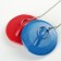 Bath plug, d = 6 cm (internal d = 4.5 cm), chain 55 cm, color mix