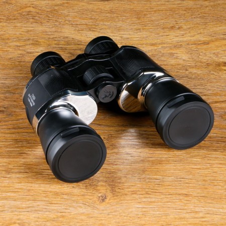 7x50 binoculars, "forest array", black, silver inserts plastic-3