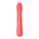 Stimulator with the up & Down Flovetta Flox, 21.5 cm, silicone, coral color