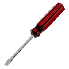 Swear screwdriver, plastic handle, SL5 x 75 mm