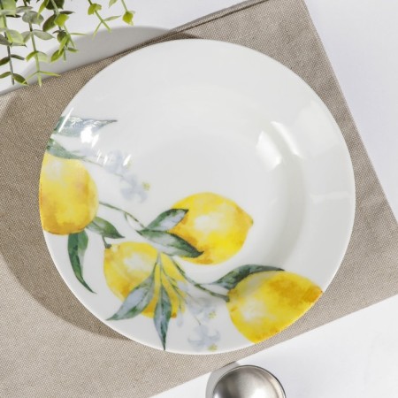 Deep plate "lemons", 250 ml, d = 20 cm-1