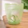 Flower pot with the pallet "Harmony", green 1 l